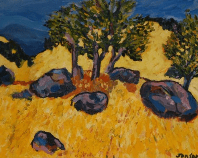 Mr. Jensen - Nate's late Father's Painting.